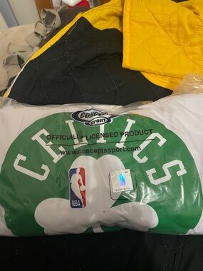 Concepts Sport NBA Green White Celtics holiday pajamas